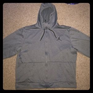 Jordan zip up hoodie